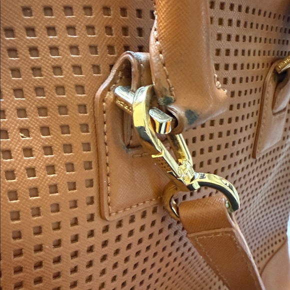 Tory Burch Perforated Tote Bag - Picture 7 of 8